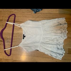 Ella moss lace blouse